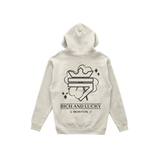 Rich and Lucky Shamrock Hoodie