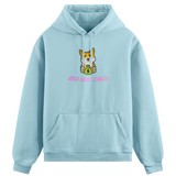 CLASSIC RICHIE EMBROIDERED HOODIE AQUA